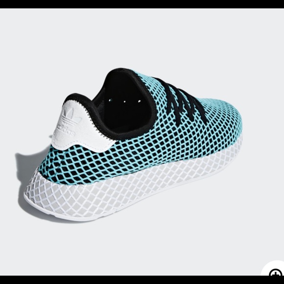 NWT Adidas Blue Parley x Deerupt Runner Core Black - Picture 7 of 8